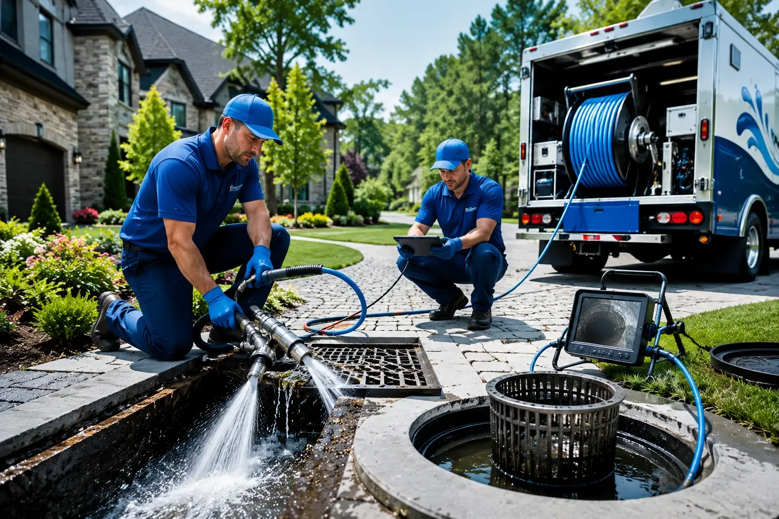 Local outdoor drain cleaning professionals in Blairsville, GA