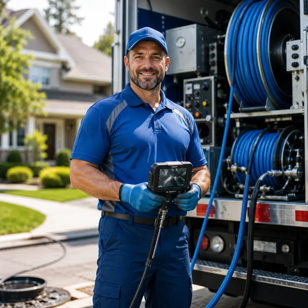 Local outdoor drain cleaning specialists in Blairsville, GA